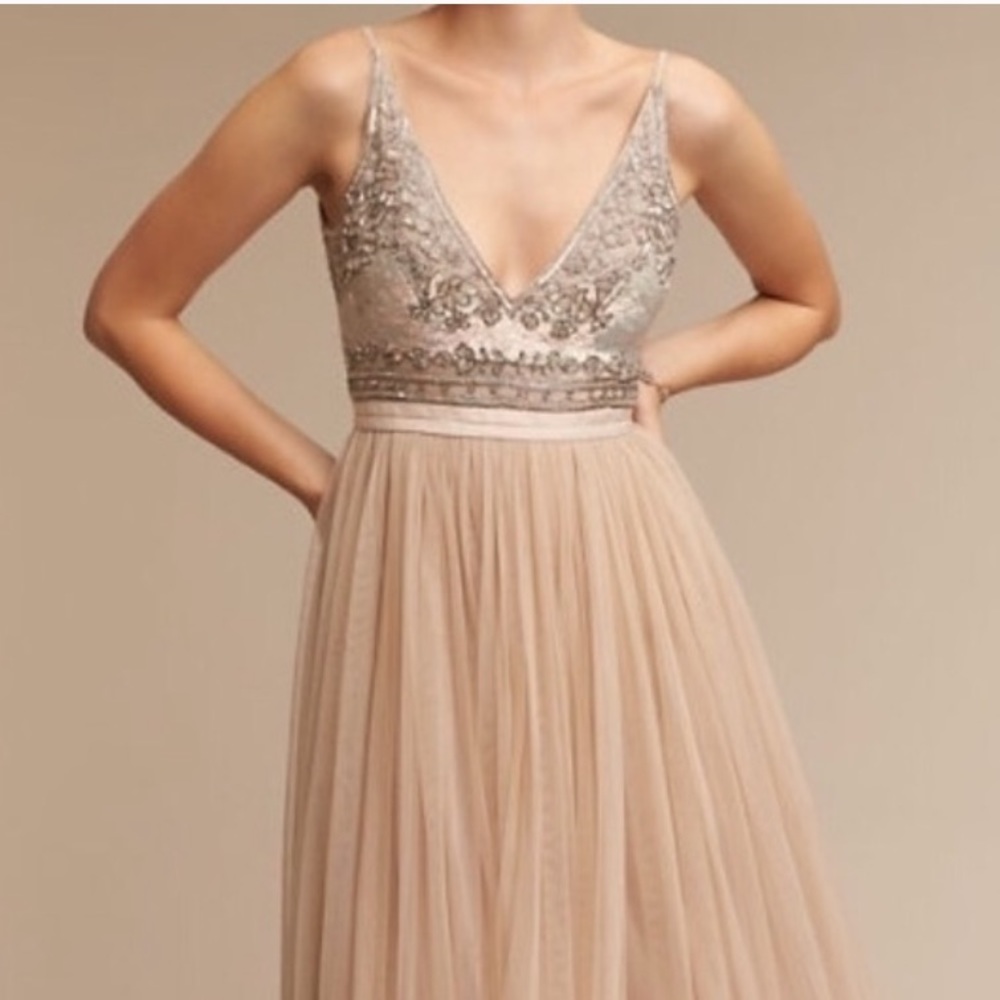 BHLDN Needle & Thread Brisa Dress sz 6